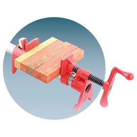   csőtengelyes szorító (táblásító / csavaros asztalos csőszorító) , 1/2", acél