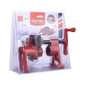   csőtengelyes szorító (táblásító / csavaros asztalos csőszorító) , 3/4", acél