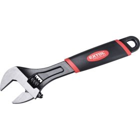   állítható villáskulcs, 300 × 32 mm, kovácsolt, CrV., 12", nikkelezett