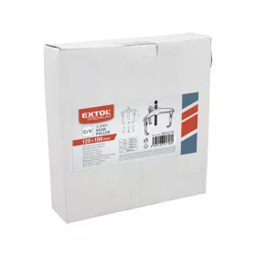   csapágylehúzó, 3 karmú, CV., kovácsolt; 120×100mm (átmérő×hossz)
