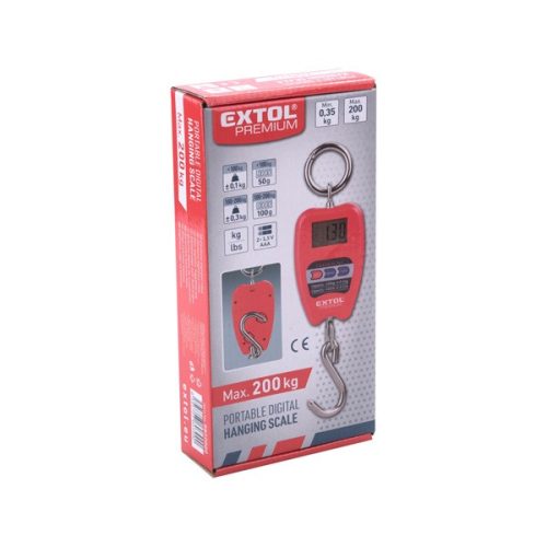 poggyász mérleg, digitális, max. 200 kg