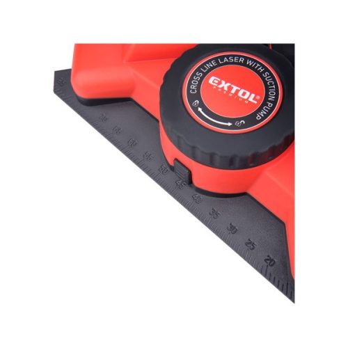 lézeres vízszintező, (csempelézer, derékszöglézer) ZÖLD, 2H (2 horizontális), akkus, vákuumos talppal