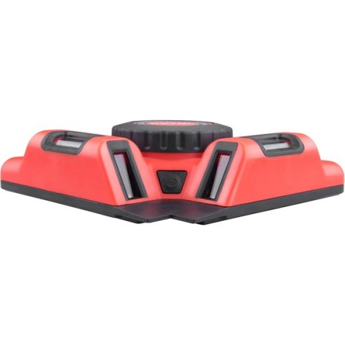 lézeres vízszintező, (csempelézer, derékszöglézer) ZÖLD, 2H (2 horizontális), akkus, vákuumos talppal