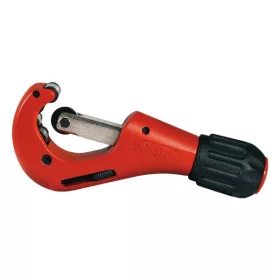   csővágó sorjátlanítóval, 3-35mm; réz, bronz, alu, acél, rozsdamentes acél (max. 1,2mm falvastagság), műanyagok is