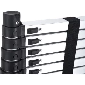 teleszkópos létra, max./min magasság 3,8m/0,96m, ALU