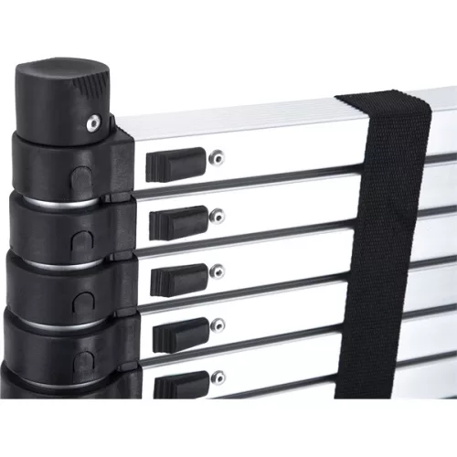 teleszkópos létra, max./min magasság 3,8m/0,96m, ALU