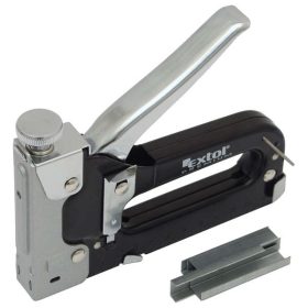   tűzőgép 11,3mm×4-14mm, TÜV/GS; feketére festett szénacél ház, hátsó töltés, biztonsági zár