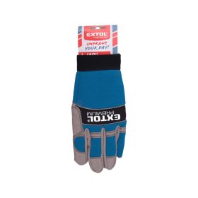   kesztyű munkához; erősített tenyérrész, CE, EN388,  méret: 10' rezgéscsillapítással