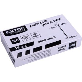   szeg fejjel, 8891860, 8891861, 8865040 tűzőgéphez 6000 db, 18G, szár.: 1,25×0,95 mm, fej: 2,0 mm, hossz.: 19 mm