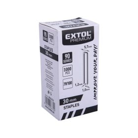   kapocs, 8891860, 8891861, 8865040 tűzőgéphez 3000 db, 5,7×1,25×1,0 mm, hossz.: 30 mm