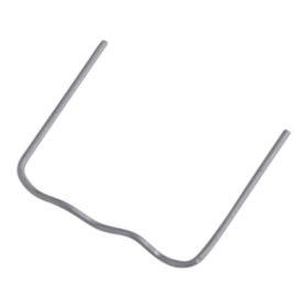   kapocs, kis hullám, 0,6 mm, szélesség: 15 mm, hossz.: 30 mm, 150 db, 8891505 akkus műanyag hegesztőhőz