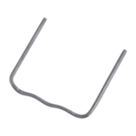   kapocs, kis hullám, 0,8 mm, szélesség: 15 mm, hossz.: 30 mm, 150 db, 8891505 akkus műanyag hegesztőhőz