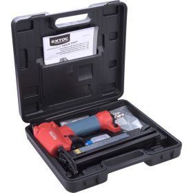   pneumatikus szögbelövő gép, szalagtáras szegekhez, üzemi nyomás: 4-7 Bar, csatlakozó: 1/4", 80 lövés/perc, 85l/perc