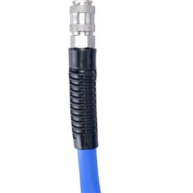   légtömlő egyenes, 10m, kompresszorhoz, 3/8", átm.: 9 / 15 mm, max. 20 Bar, gyorscsatlakozókkal