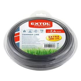   damil szegélynyíró géphez 3,0 mm, csillag keresztmetszetű, fekete közép/dual power, 75m