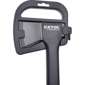   hasító fejsze, ékes, nylon nyél 1250 g, 600 mm hosszú hajlított nyél, TPR gumis markolat