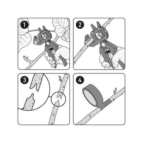 oltóolló; 215mm, 5-12 mm ágakhoz, SK5 acél vágóél