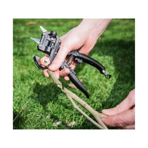 oltóolló; 215mm, 5-12 mm ágakhoz, SK5 acél vágóél