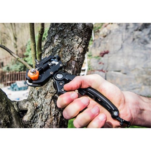 oltóolló; 215mm, 5-12 mm ágakhoz, SK5 acél vágóél