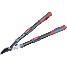   ágvágó olló; mellévágó, tapadásmentes él, max.35mm vágás, teleszkópos ellipszis ALUnyél, gumírozott fogantyú, 640-905 mm