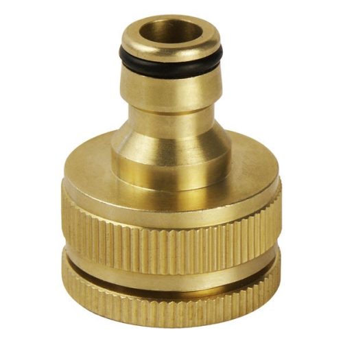 kuplung csatlakozó, réz, belsőmenetes; 3/4" és 1