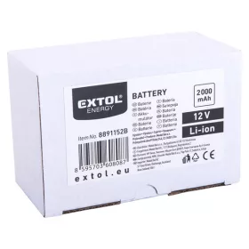 tartalék akku, 12V, Li-ion, 2000mAh, a 8891152 géphez