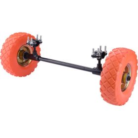   gumikerék 2 db, tengellyel a 402600, 8891590 akkus talicskához