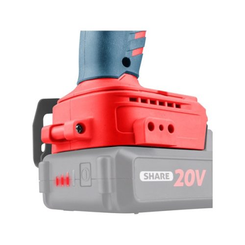 akkus ütvecsavarozó, Share20V, szénkefementes, 1/4" hatszög, Li-ion, 230 Nm, AKKU és TÖLTŐ NÉLKÜL!