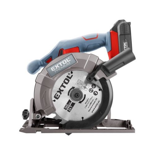 akkus körfűrészgép, Share20V, 20V, Li-ion, 1db akku, 1db töltő, 2000 mAh, 0-3650 ford/perc, 165 mm tárcsa