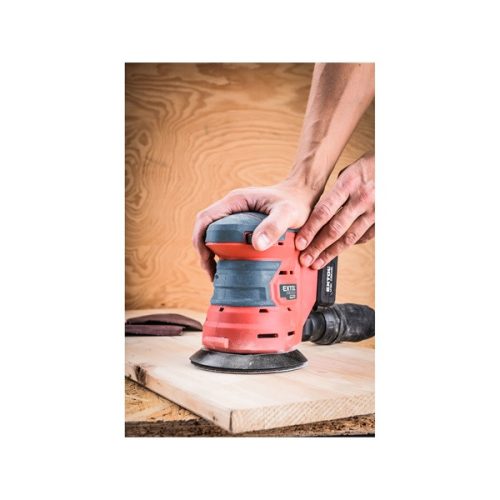 akkus rotációs (excentrikus) csiszoló, Share20V, 20V, Li-ion, 1db akku, 1db töltő, 2000 mAh, 125 mm,ford.: 10.000 f/perc