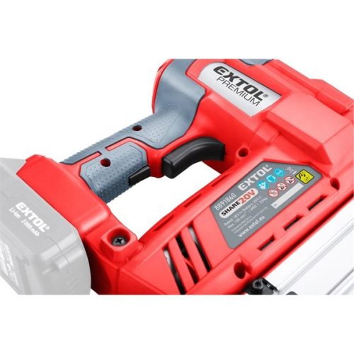 akkus szögbelövő (kapocs belövő) gép, Share20V, 20V, Li-ion, 100 lövés/perc, AKKU és TÖLTŐ NÉLKÜL