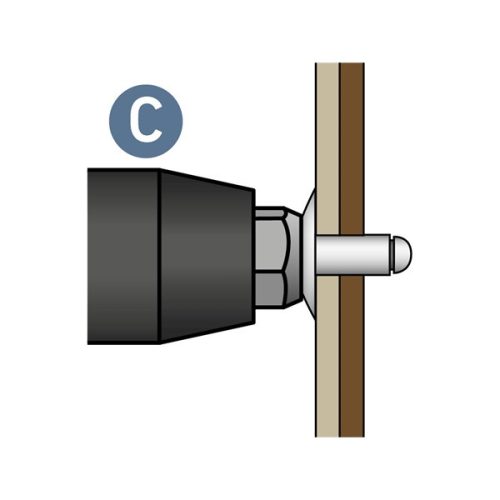 akkus popszegecshúzó gép, Share20V, 20V, Li-ion, AKKU és TÖLTŐ NÉLKÜL