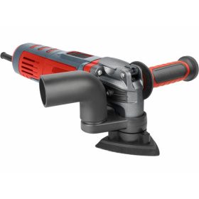   multifunkciós szerszámgép, 400W; szabályozható rezgésszám: 15.000-22.000/perc, 5 db cserélhető fej, 1,5 kg