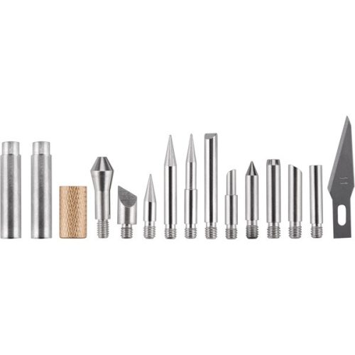 forrasztópáka 60W, faanyag gravírozó funkcióval, szabályozható hőfok, műanyag koffer