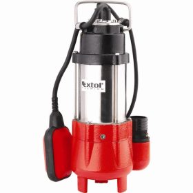   szennyvíz búvárszivattyú, úszókapcsolóval, 250W,  SP250F, szállító teljesítmény: 9m3/h, max. száll. 7,5 m