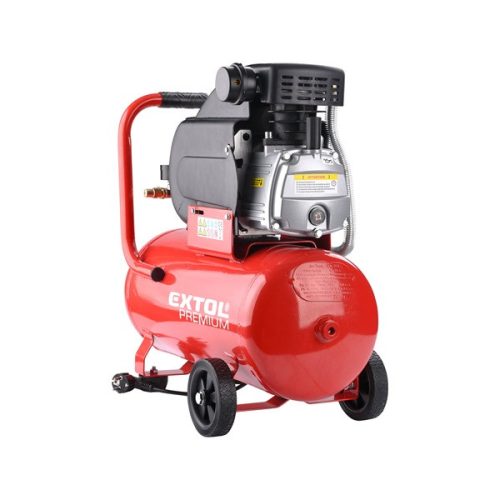 olajos légkompresszor, 1500W, 24l tartály, 8 bar; beszívott:200 l/min