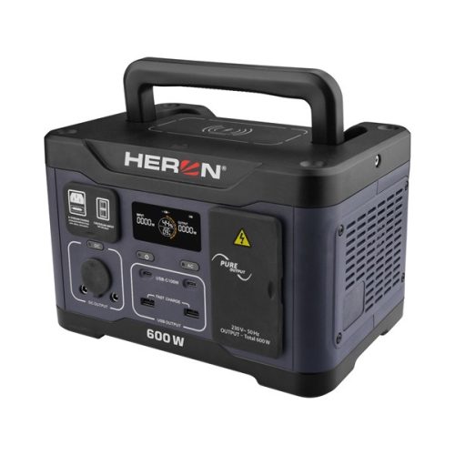 Heron, hordozható áramforrás (power station) , 600W, 512 Wh