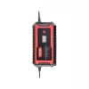 akkutöltő, autós, mikroprocesszoros, intelligens, 8 Amp, 4-160Ah, DC 12V/6V