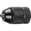 click-lock gyorstokmány, befogás: 1,5-13mm, fém, csatlakozás 1/2" 20UNF, fekete