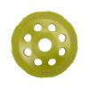 gyémántcsiszoló korong; 115mm×22,2mm, egysoros
