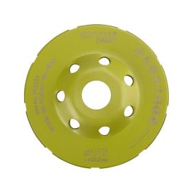 gyémántcsiszoló korong; 115mm×22,2mm, kétsoros