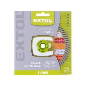   gyémántvágó TURBO; 125×2,0×22,2mm, max.12.200 ford/perc