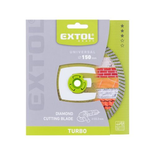 gyémántvágó TURBO; 150×2,4×22,2mm, max.10.000 ford/perc
