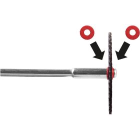   mini vágó- és daraboló klt. 3,2 mm befogás, 100 db, 2 féle vágófej