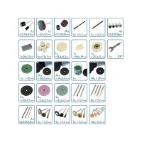 Mini köszörű-, csiszoló- és polírozó készletek