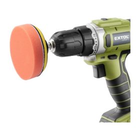   dörzsölő/csiszoló/polírozó klt. 10 db; 1/4"×25 mm csap, fúrógépbe fogható, tépőzáras