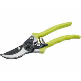   metszőolló, teflonos GARDEN; max.:20mm átvágás, hossz.:21cm, mellévágó, zöld műanyag borítású nyéllel