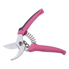   metszőolló, virágokhoz, max.:15 mm átvágás, hossz.:17 cm, mellévágó, rózsaszín, Extol Lady