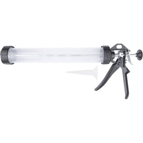 kinyomópisztoly, műanyag, 700 ml; 380mm, átlátszó tubustartóval