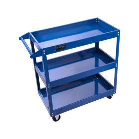   műhelykocsi (szerszámkocsi/szerszámtartó), 3 tálcás, gurulós, max. kapacitás:120 kg, saját tömeg: 10,5 kg